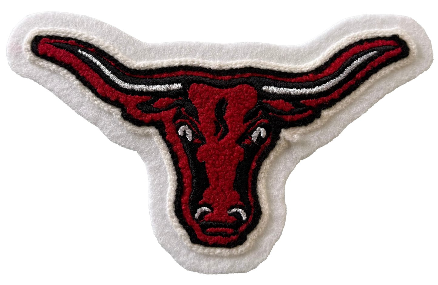 Marshall High School Bull Head Sleeve Mascot