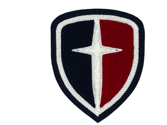 Cornerstone Christian High School CCS Shield Sleeve Mascot