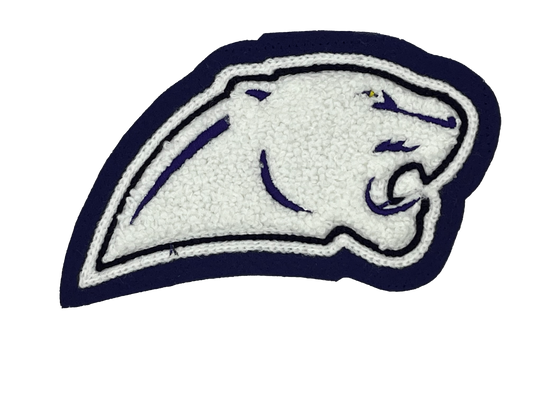 Weslaco High School Panther Head Sleeve Mascot
