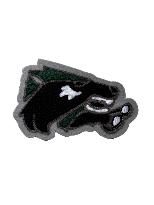 Cedar Park HS Timberwolf Swim Sleeve Patch