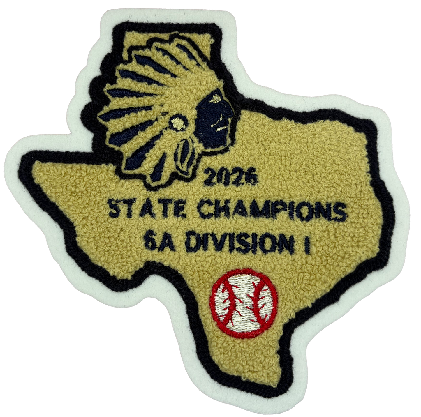 Keller High School Baseball State Champions Sleeve Patch