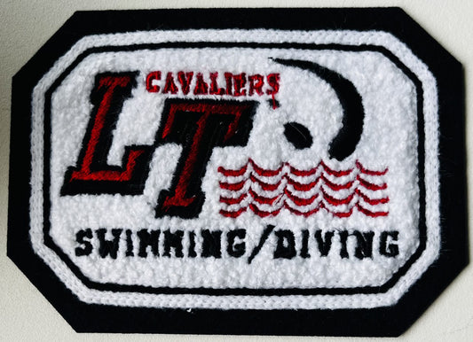 Lake Travis High School Cavaliers Swim/Diving Patch