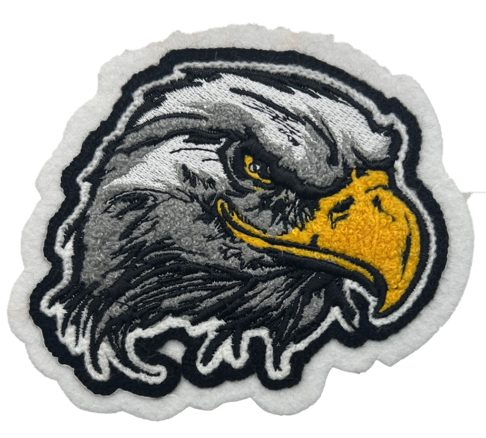 Rio Vista Eagle Mascot Sleeve Patch