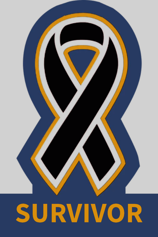 Awareness Ribbon Melanoma