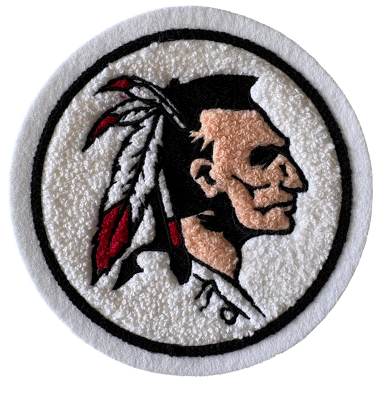 Caddo Hills High School Indian Mascot Sleeve Patch
