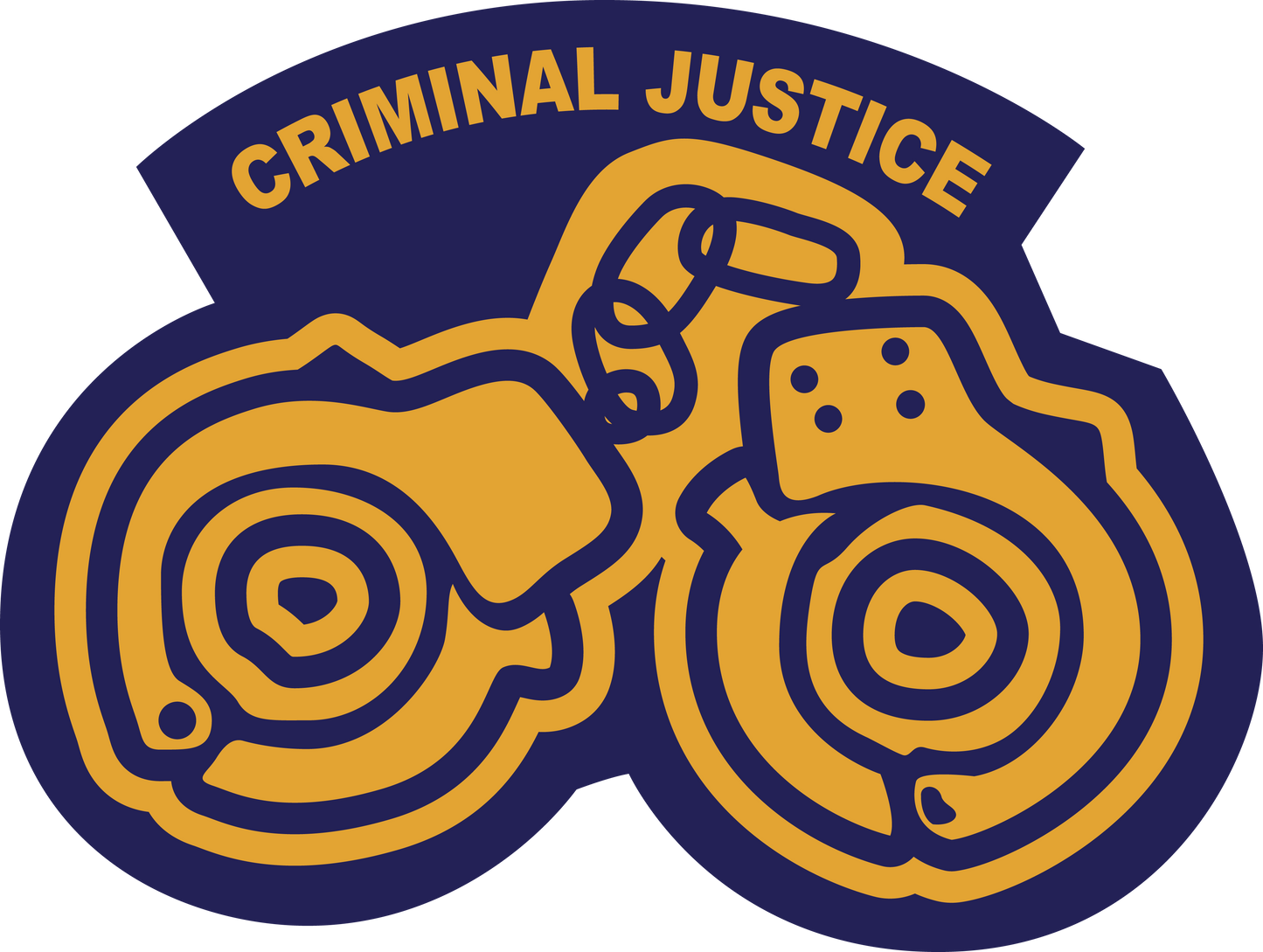 Criminal Justice Sleeve Patch