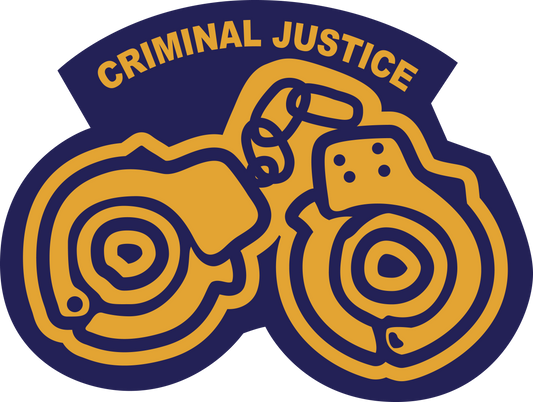 Criminal Justice Sleeve Patch