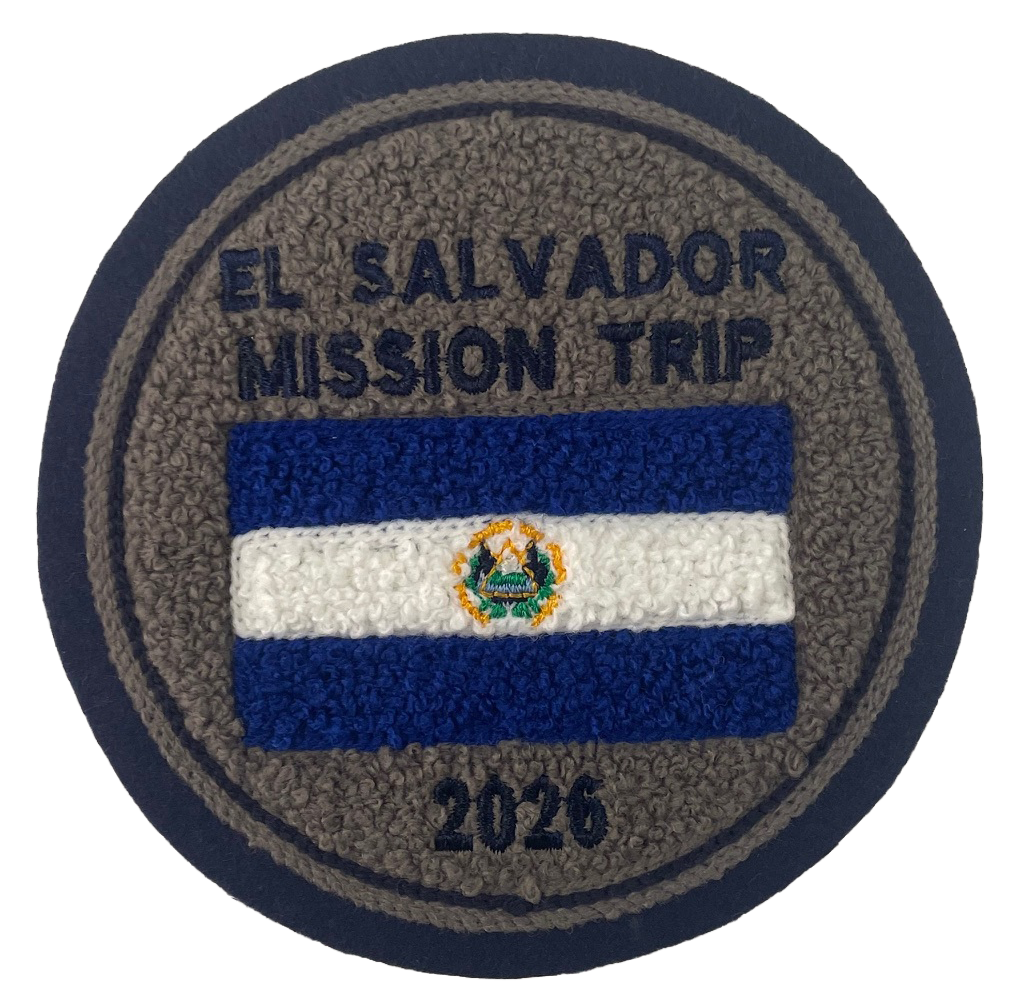 Liberty Christian School Missions El Salvador Circle Sleeve Patch