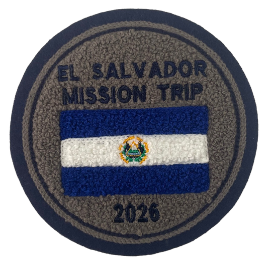 Liberty Christian School Missions El Salvador Circle Sleeve Patch