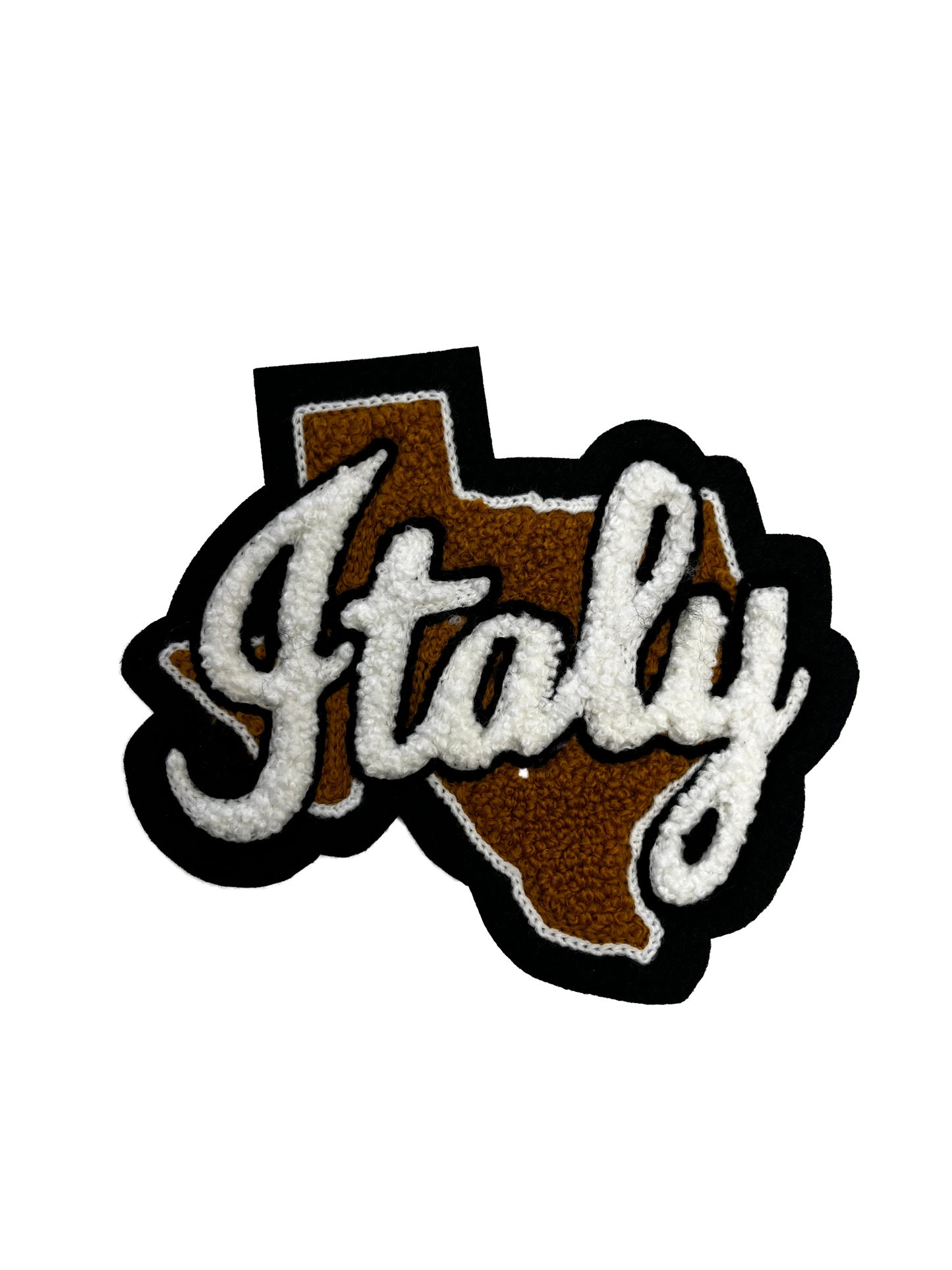 Italy HS State of TX Mascot Patch