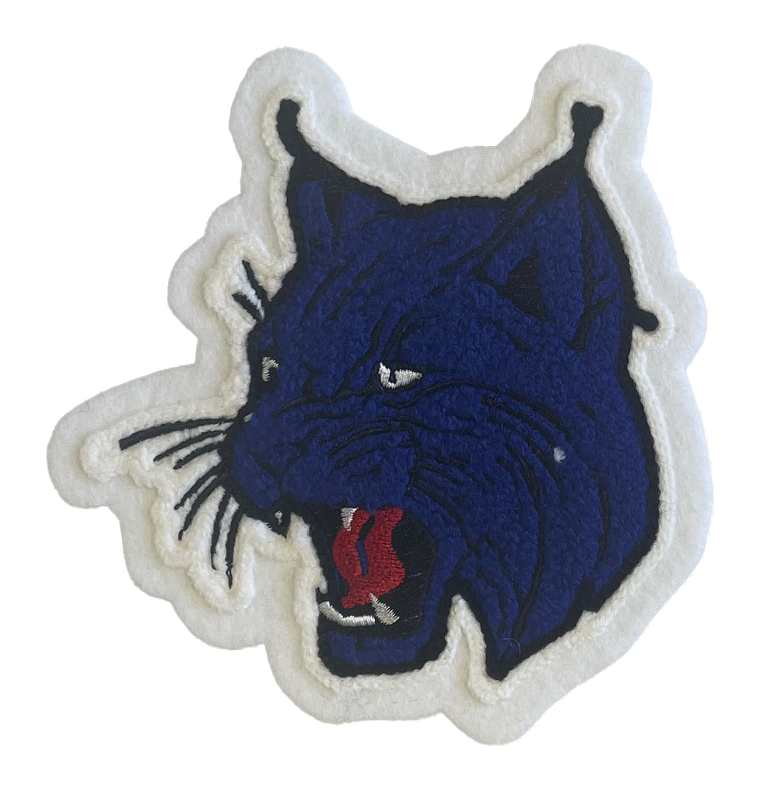 Krum HS Bobcat Sleeve Mascot