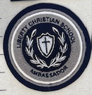 Liberty Christian School Circle Ambassador Sleeve Patch