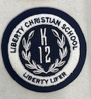 Liberty Christian School Liberty Lifer K-12 Sleeve Patch