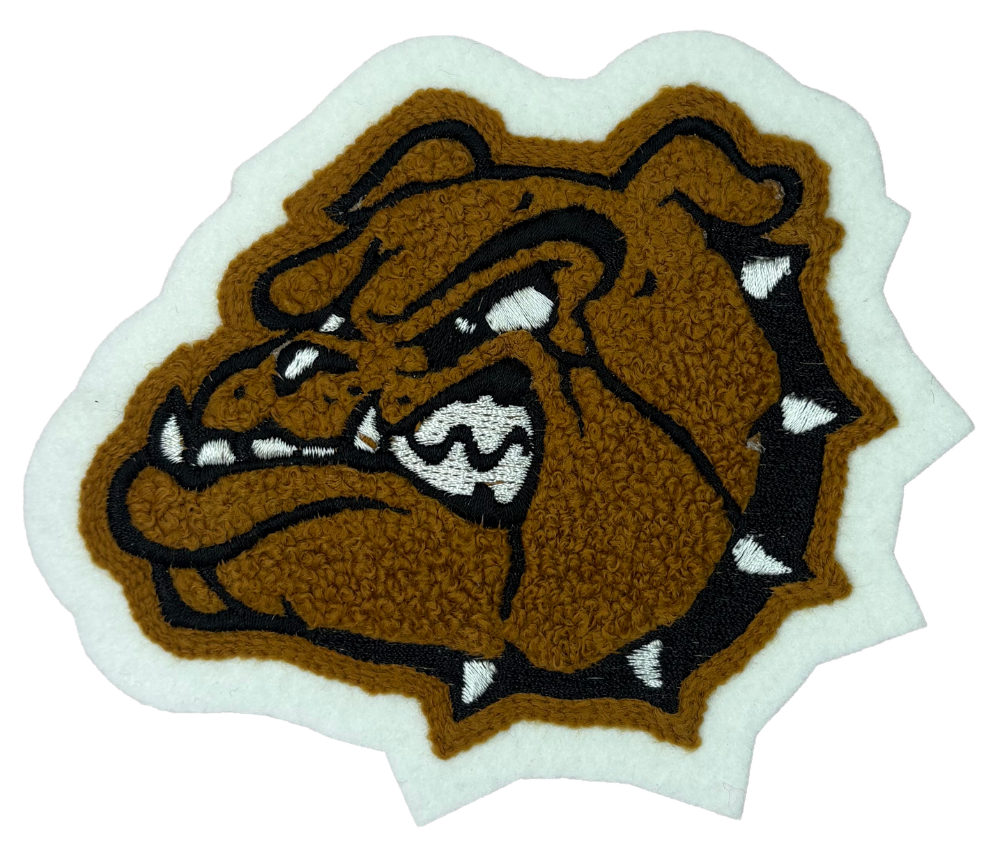 McGregor HS Bulldog Face Mascot Sleeve Patch