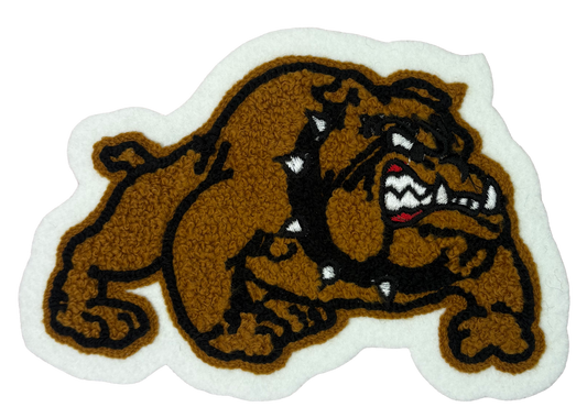 McGregor HS Bulldog Body Mascot Sleeve Patch