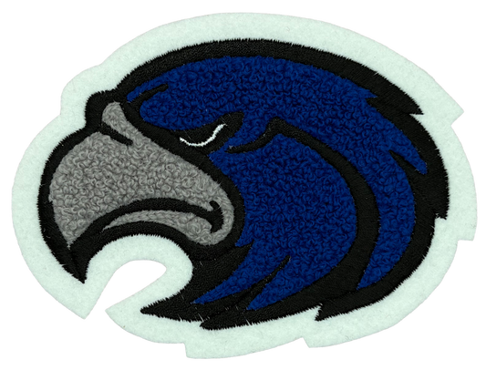 Mount Vernon - Enola High School Warhawk Mascot Sleeve Patch