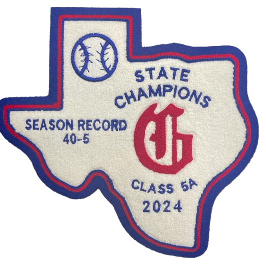 Grapevine High School Baseball State Champions Patch