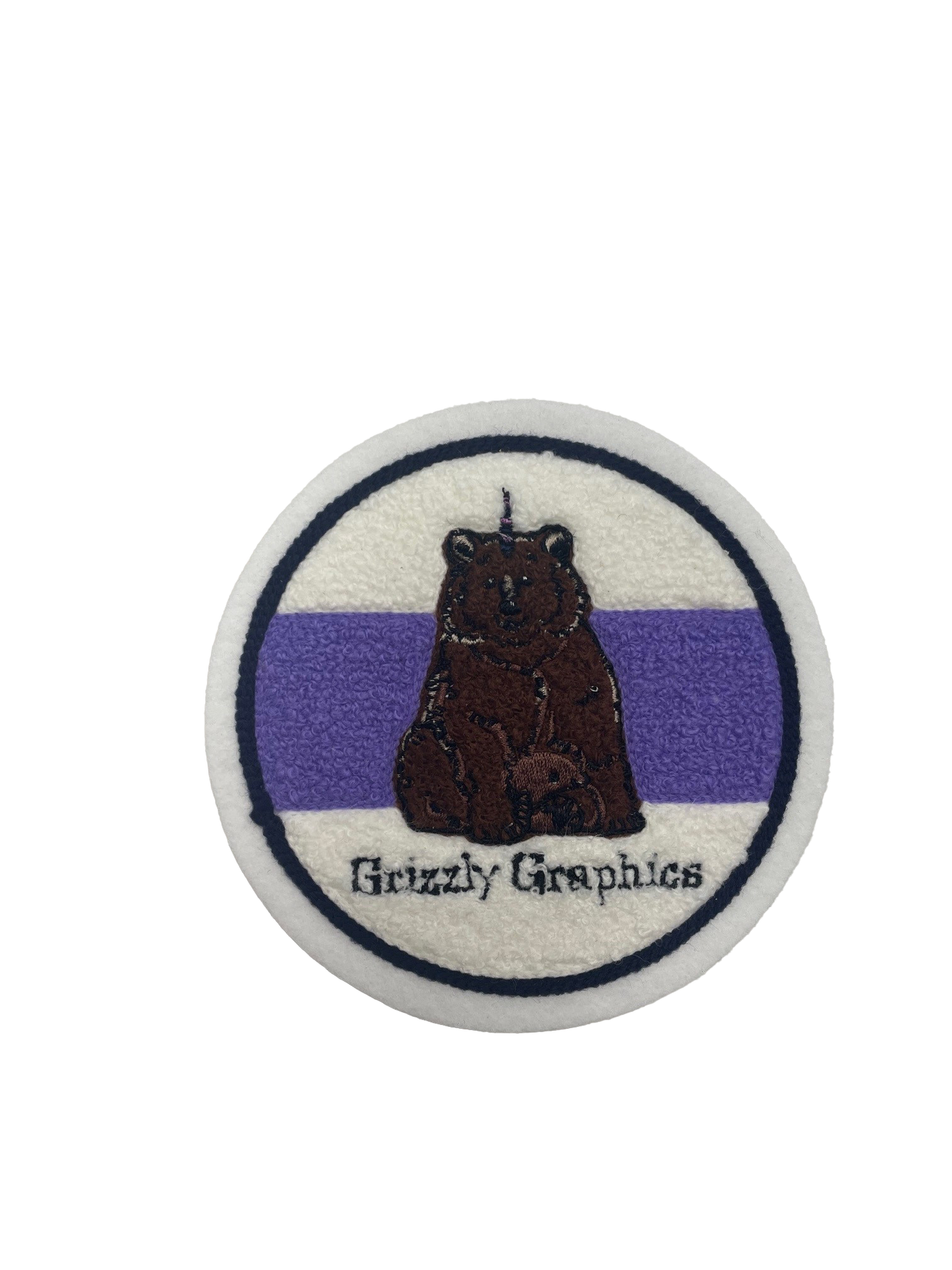 Tom Glenn High School Grizzlies Sleeve Patch