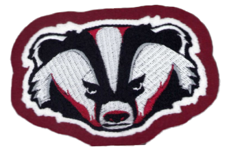 Beebe HS Badger Face Mascot