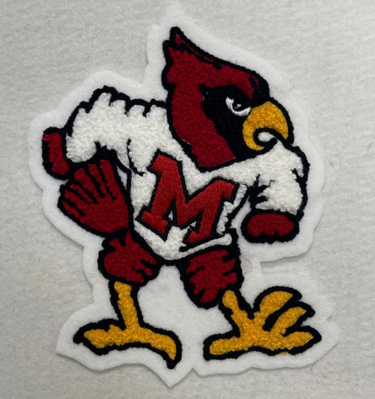 Irving MacArthur Cardinals Sleeve Mascot