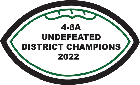 Southlake Carroll Football 6" UNDEFEATED DISTRICT CHAMPIONS