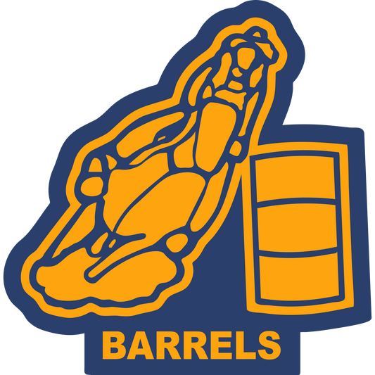 Barrel Racing Sleeve Patch