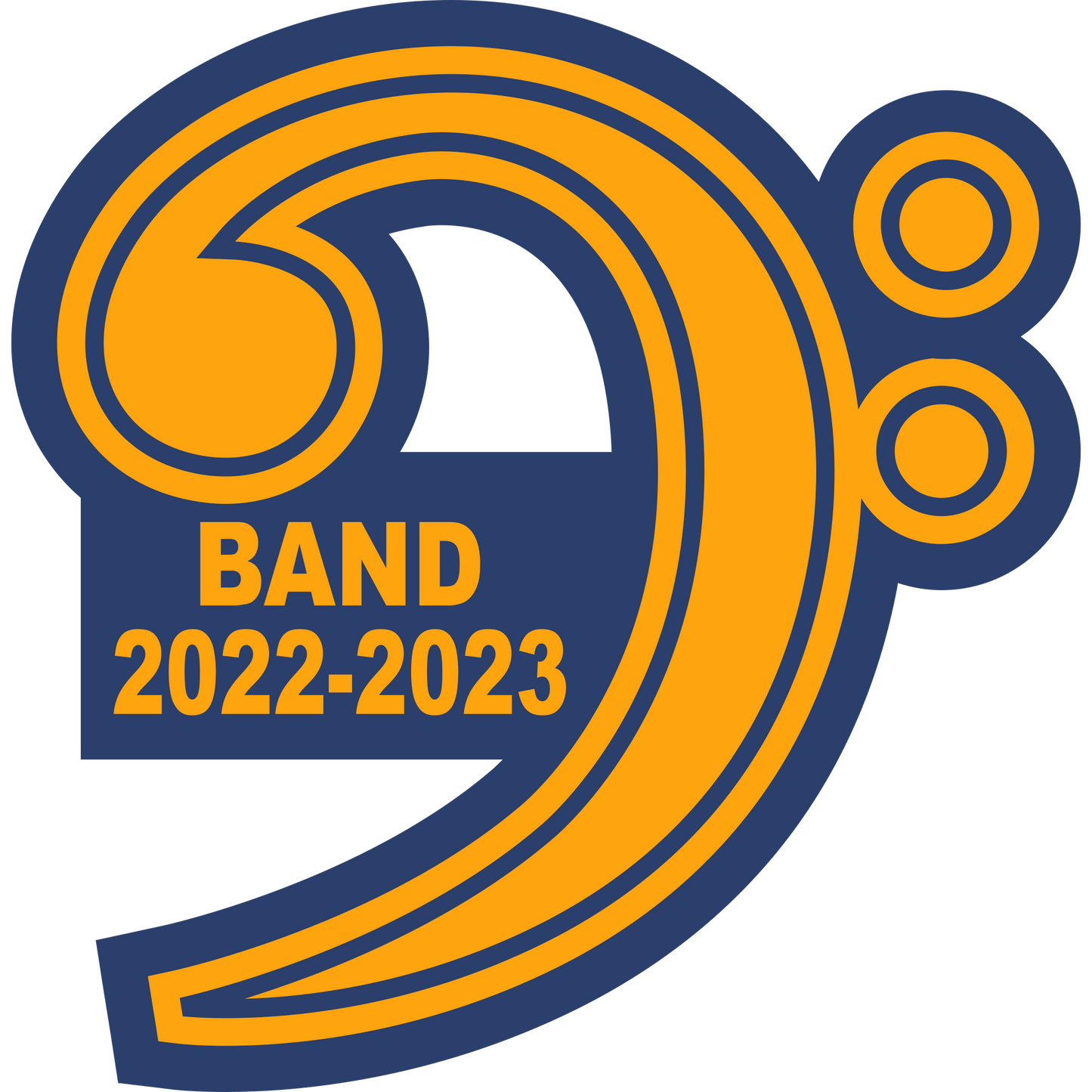 BSCLF - Bass Clef Sleeve Patch
