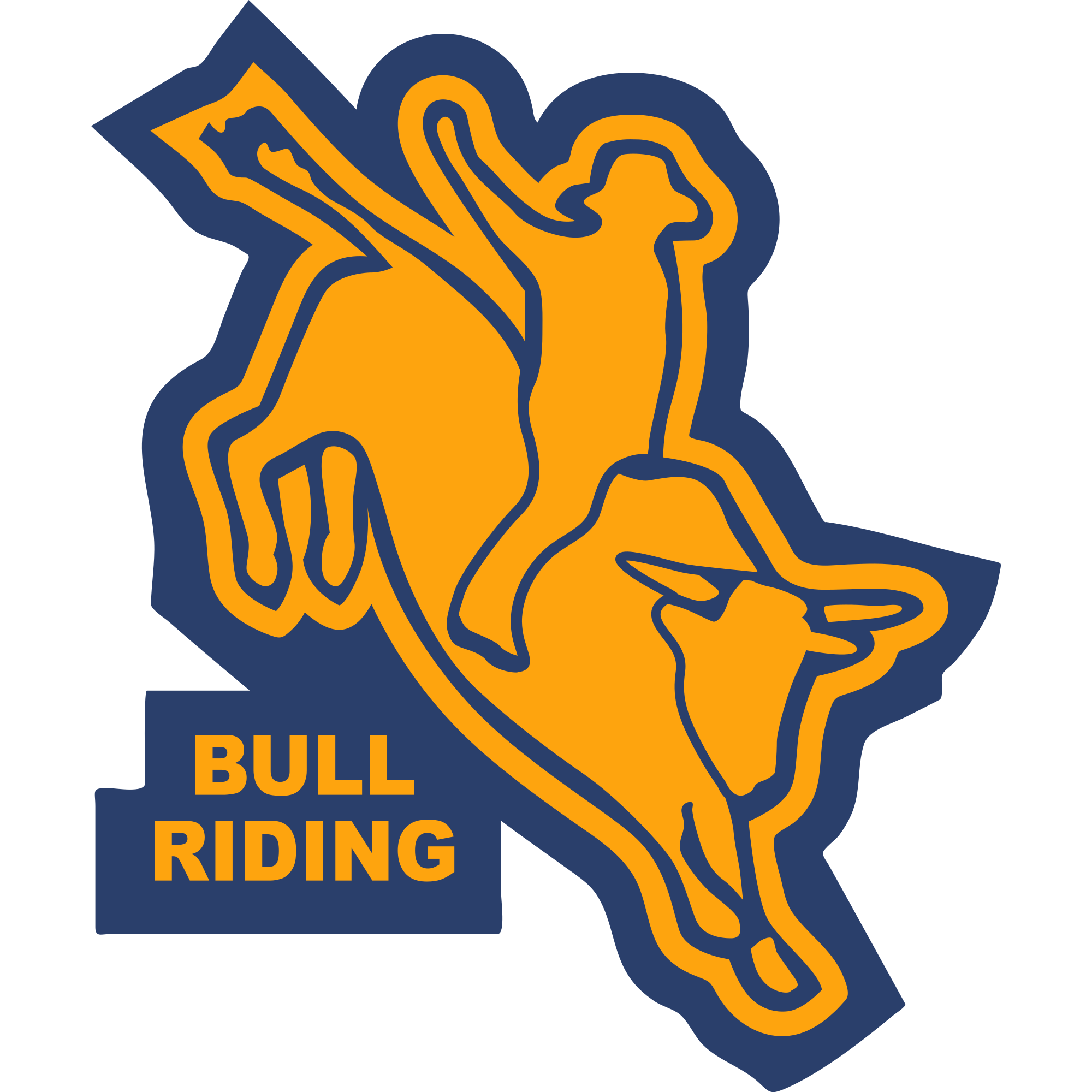 Bull Rider Sleeve Patch – SSR Jackets Patch Store