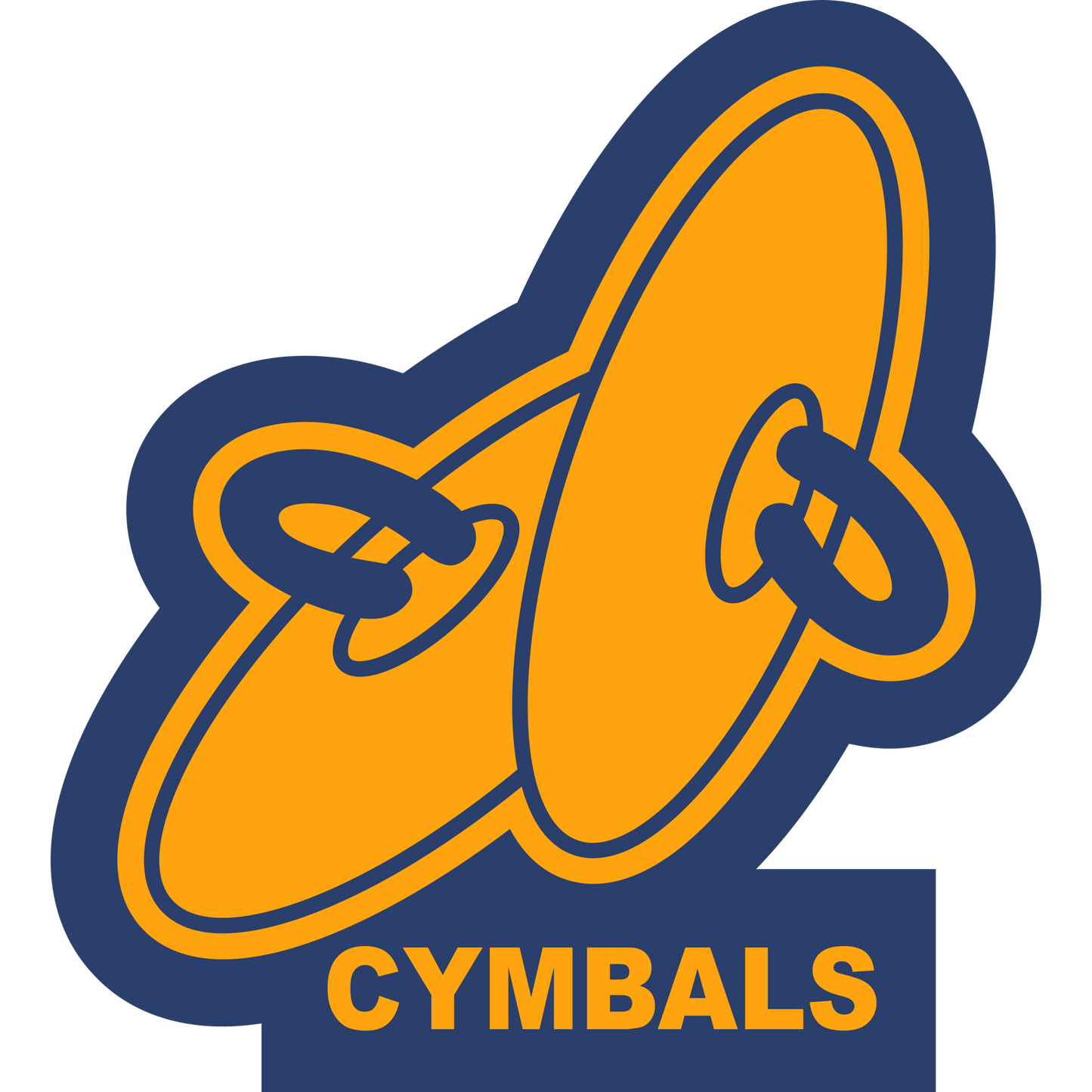 CYMBL - Cymbals Sleeve Patch