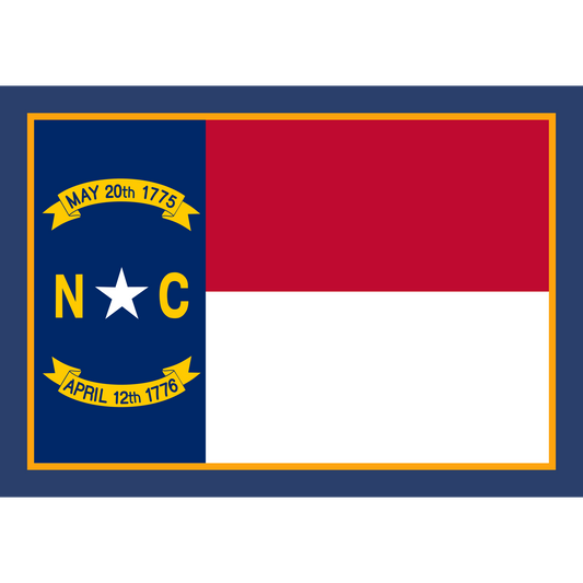 Flag of North Carolina Sleeve Patch