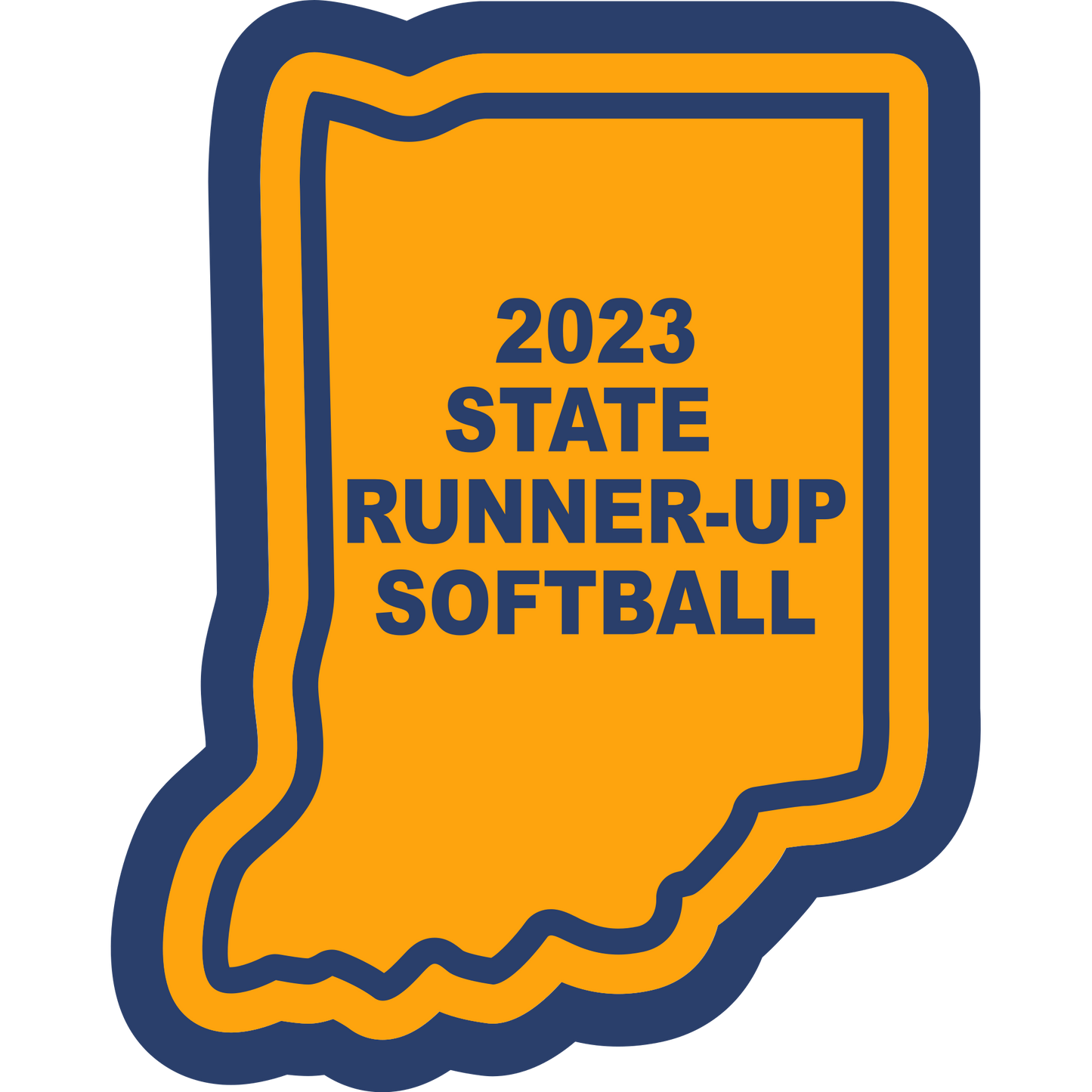 State of Indiana Sleeve Patch