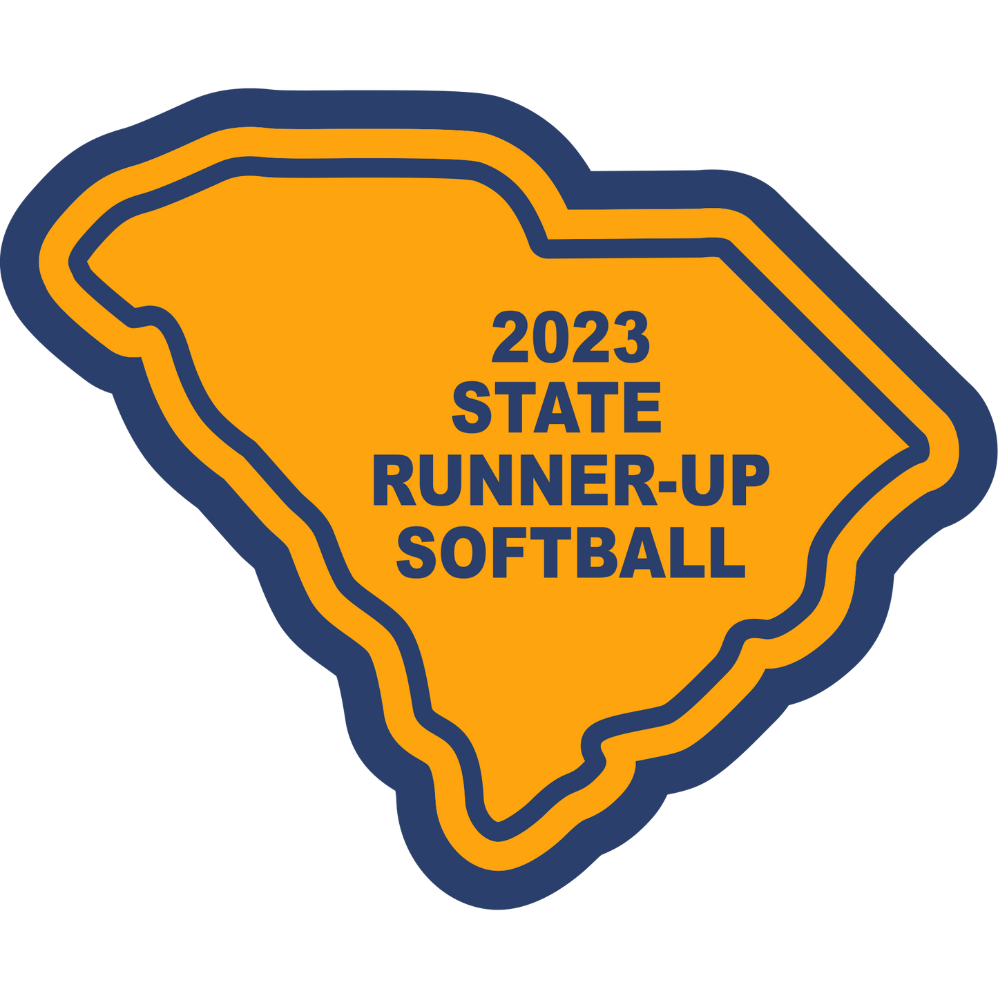 State of South Carolina Sleeve Patch