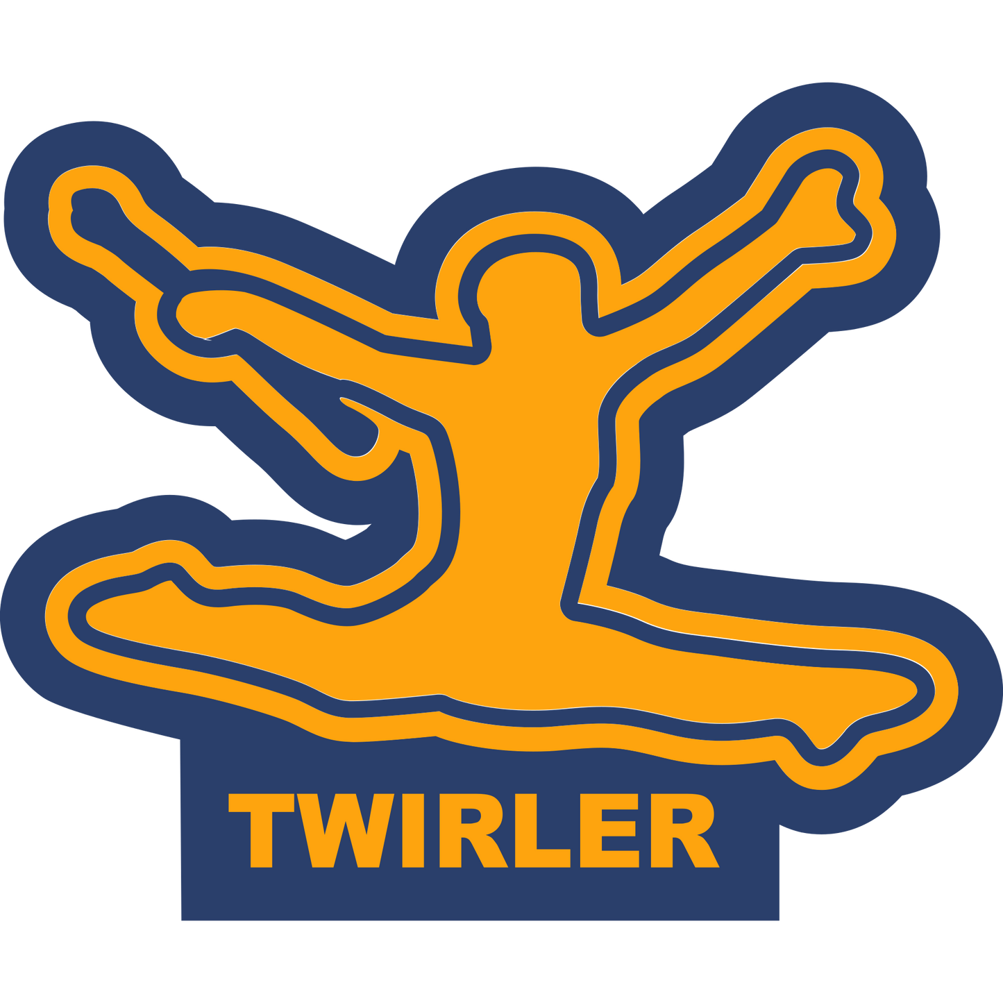 TWIRL - Twirler Girl Sleeve Patch
