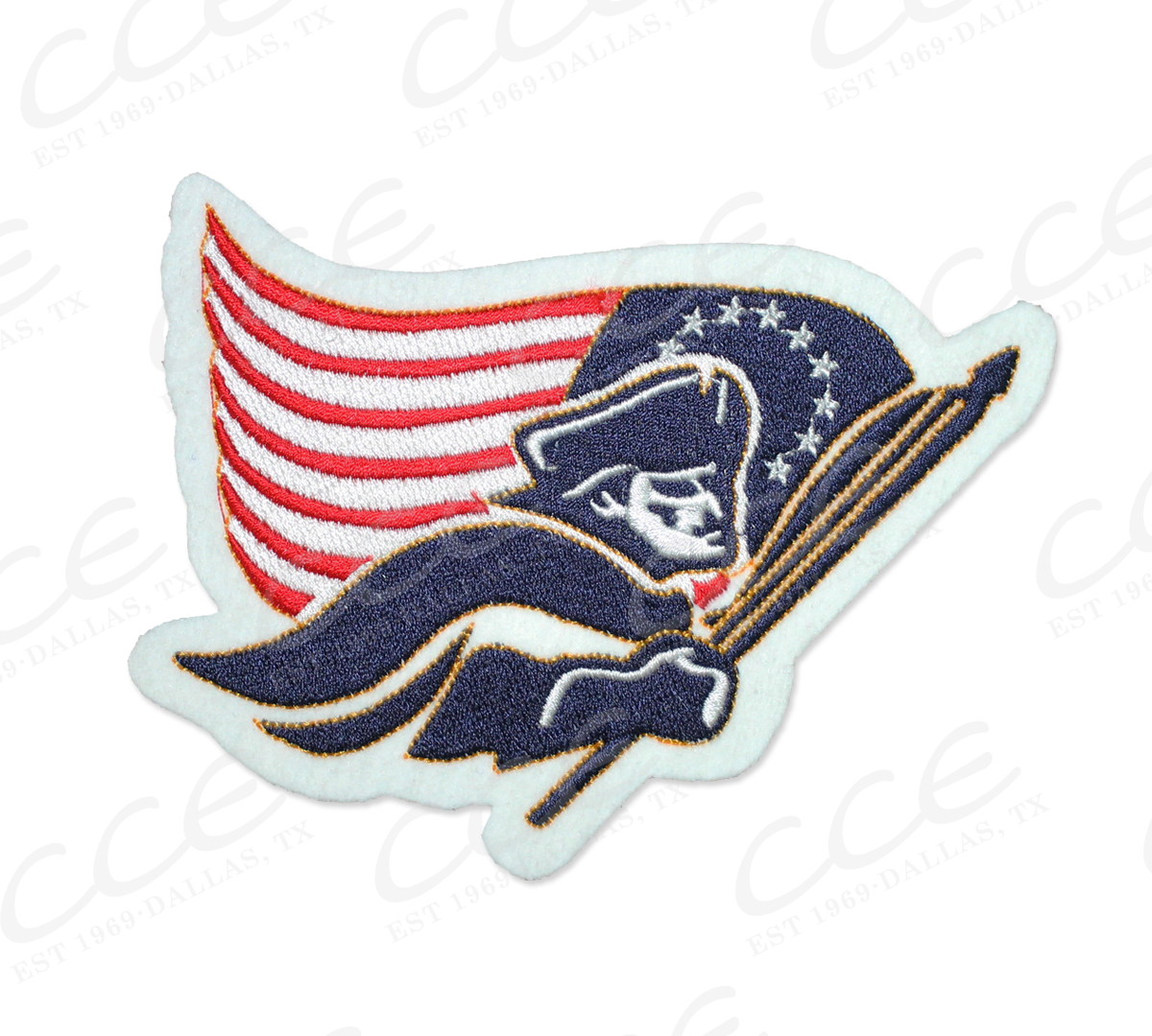 East View East View HS Patriot Mascot – SSR Jackets Patch Store