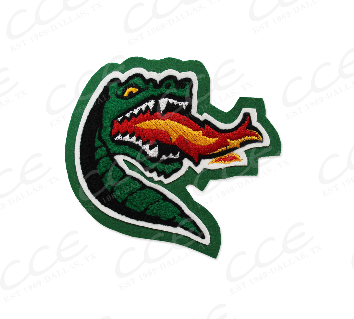 Genoa Central High School Dragon Sleeve Mascot