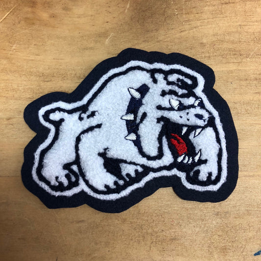 Greenwood High School Bulldog Sleeve Mascot