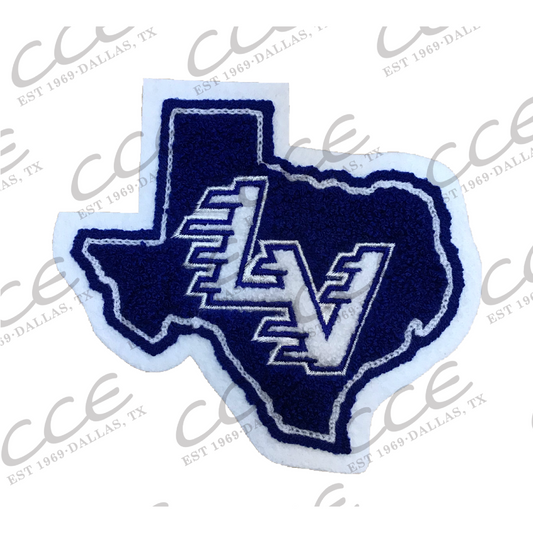 La Vernia HS TX w/LV Sleeve Mascot