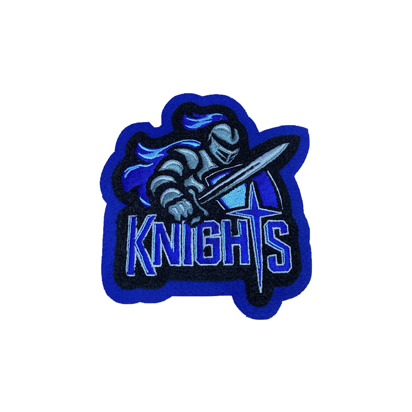 McCallum HS Knight Sleeve Mascot – SSR Jackets Patch Store