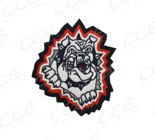 McKinney North HS Bulldogs Sleeve Mascot