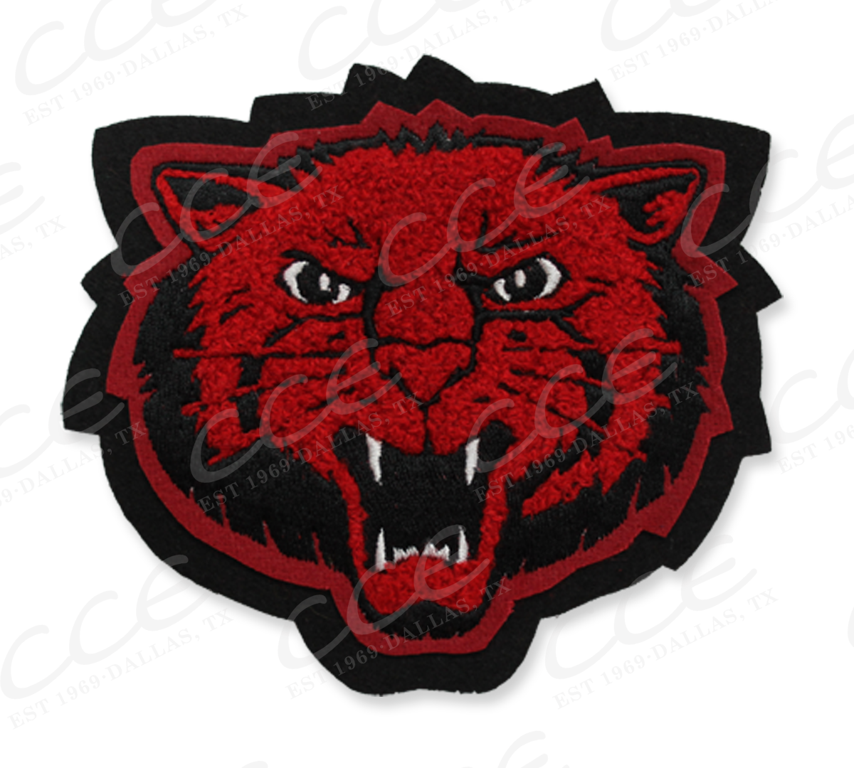 Mena High School Bearcat Sleeve Mascot