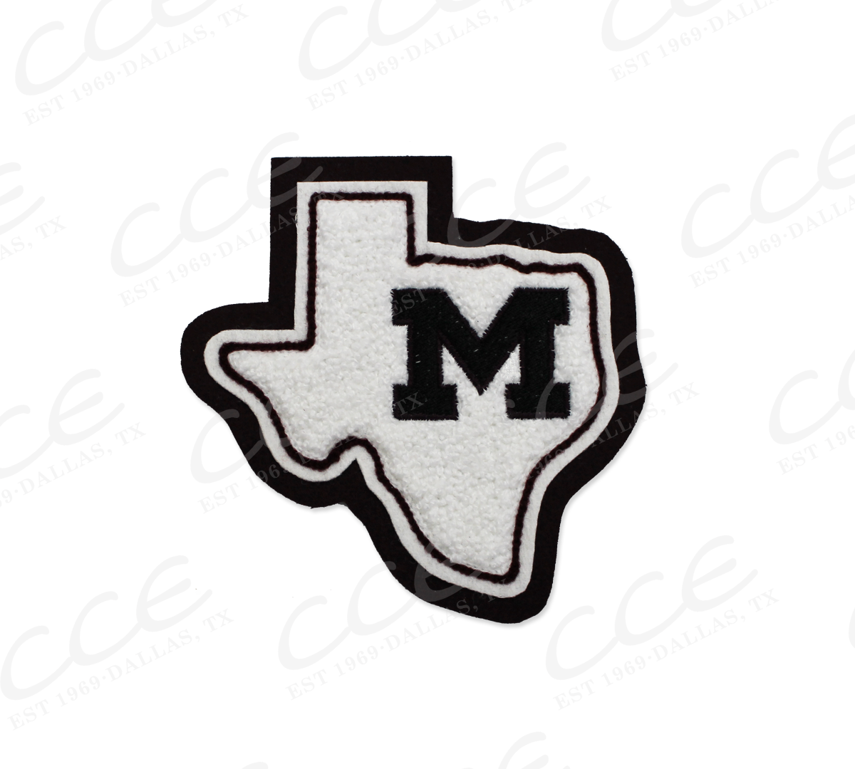 Mildred HS Texas w/ M Sleeve Mascot