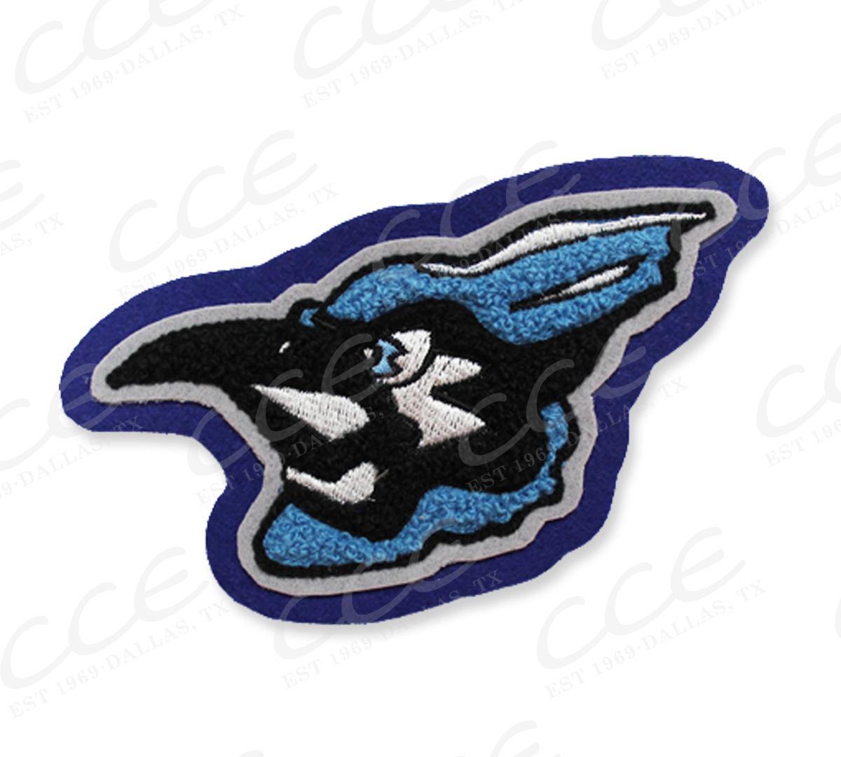 Nevada High School Blue Jay Sleeve Mascot