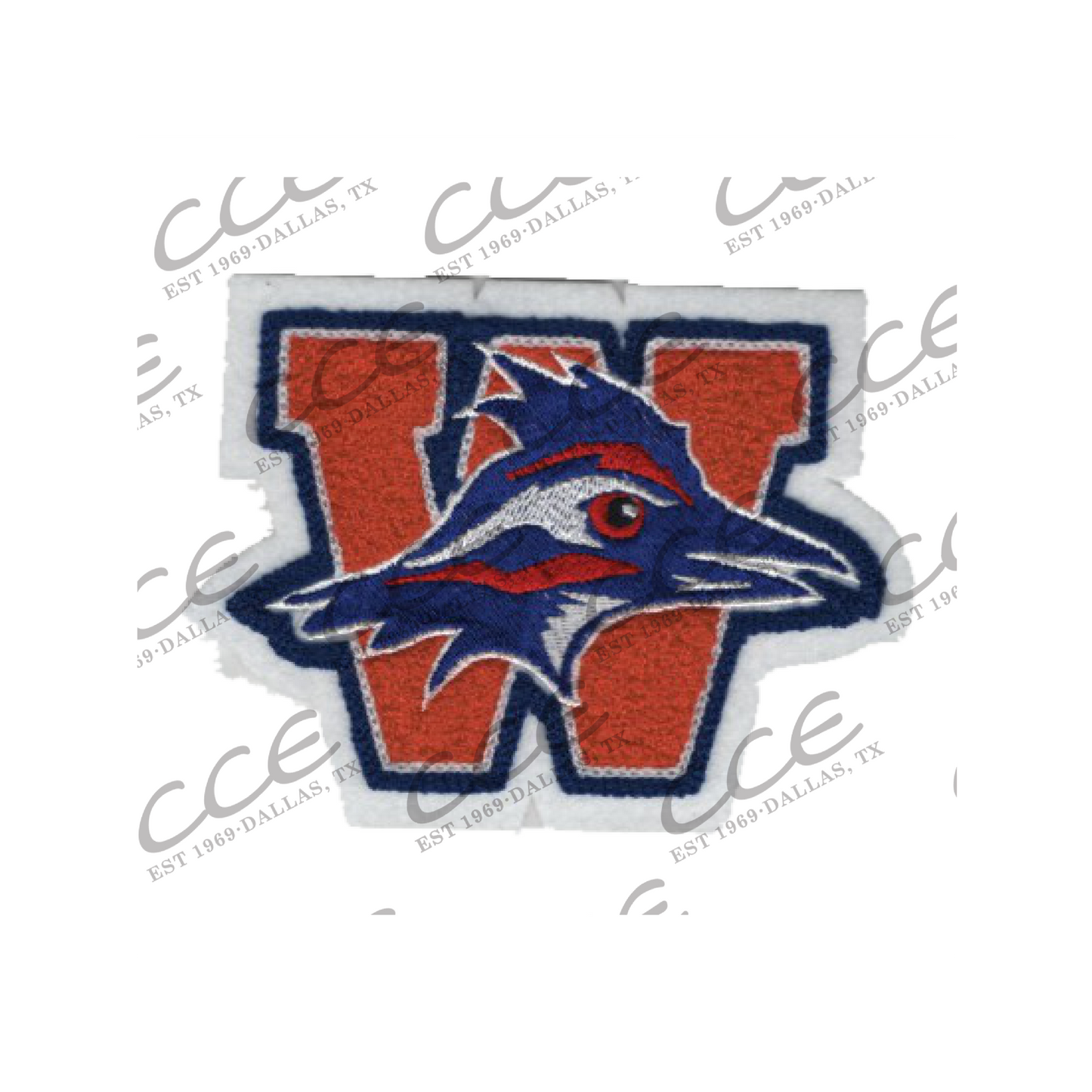 Westlake HS Chap Head w/ W Sleeve Mascot