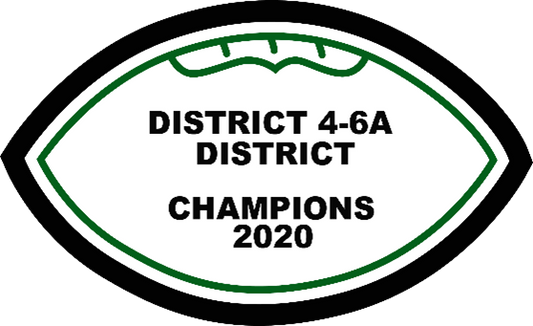 Southlake Carroll Football Patch 6" DISTRICT CHAMPIONS