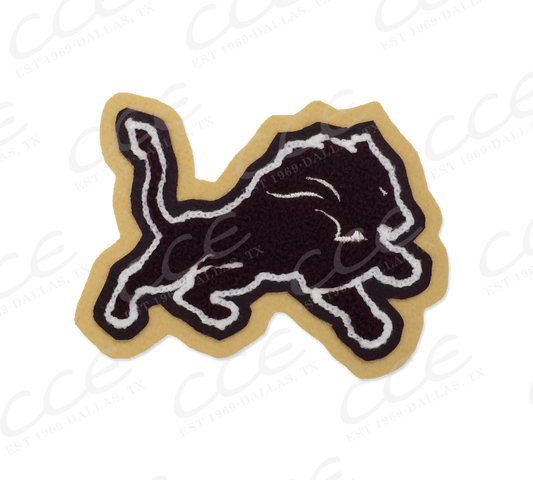 San Antonio Christian Lion Sleeve Mascot Patch
