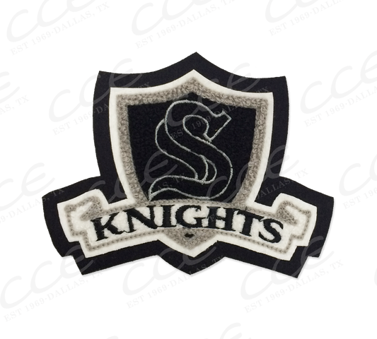 Steele  HS Knights Sleeve Mascots