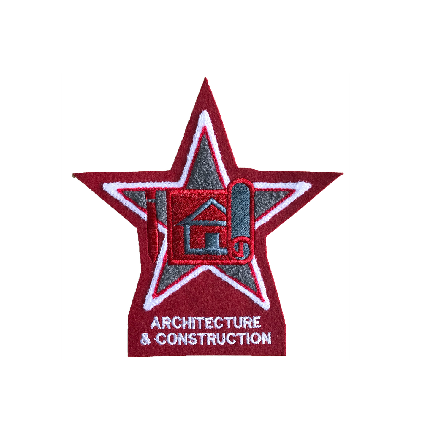 Waco HS Academy of Architecture & Construction Science Sleeve Patch