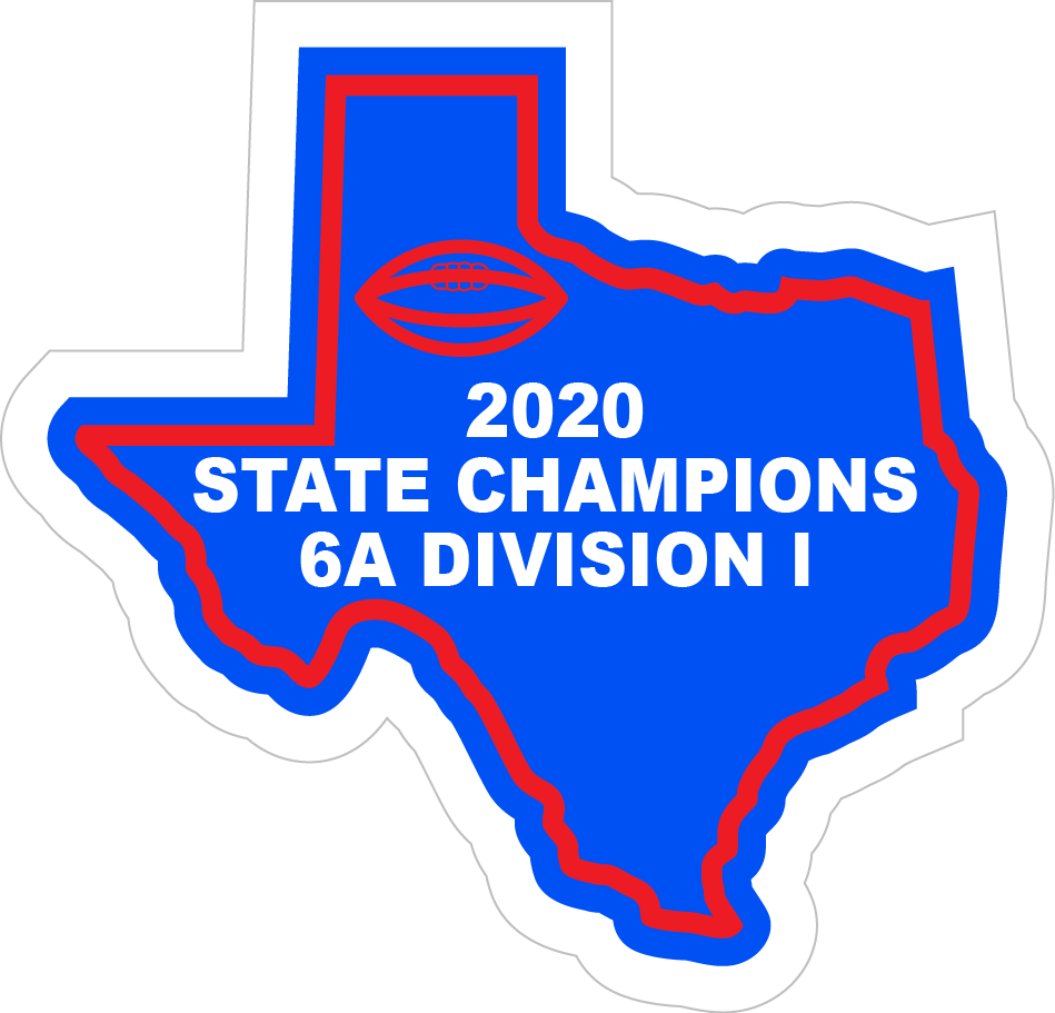 Westlake 2020 State Champion Sleeve Patch