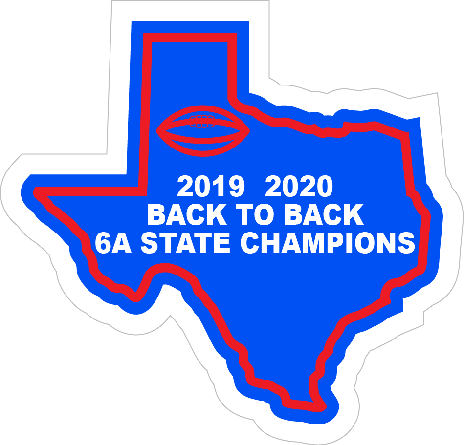 Westlake Back to Back Champions Sleeve Patch