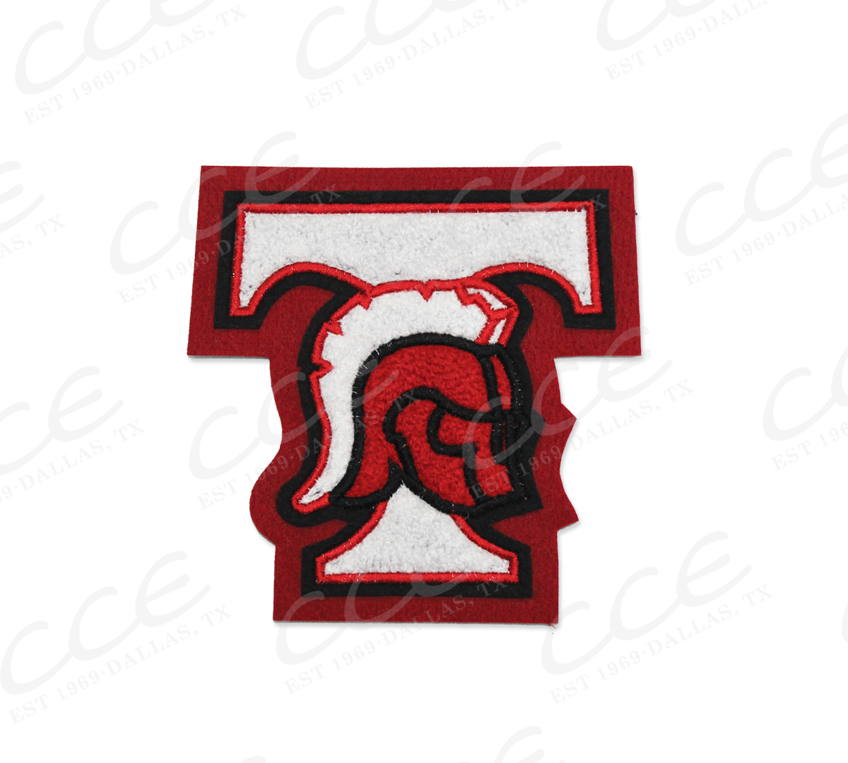 Trinity HS Trojans Sleeve Mascot – SSR Jackets Patch Store